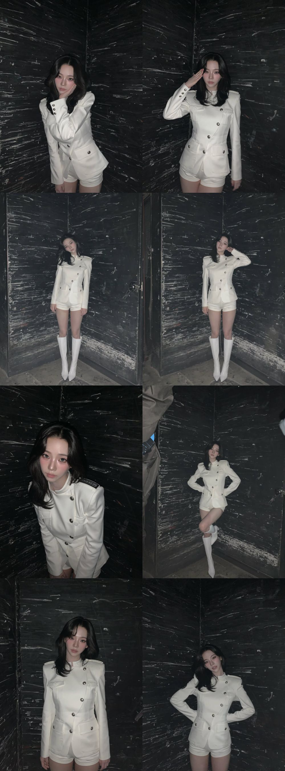 카리나가 우월한 비율을 인증했다. 출처=카리나 SNS