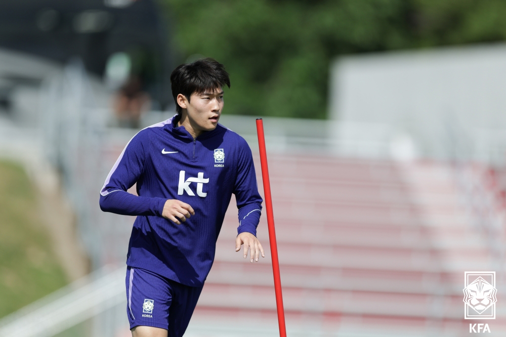 대표팀 배준호. 사진=대한축구협회 제공