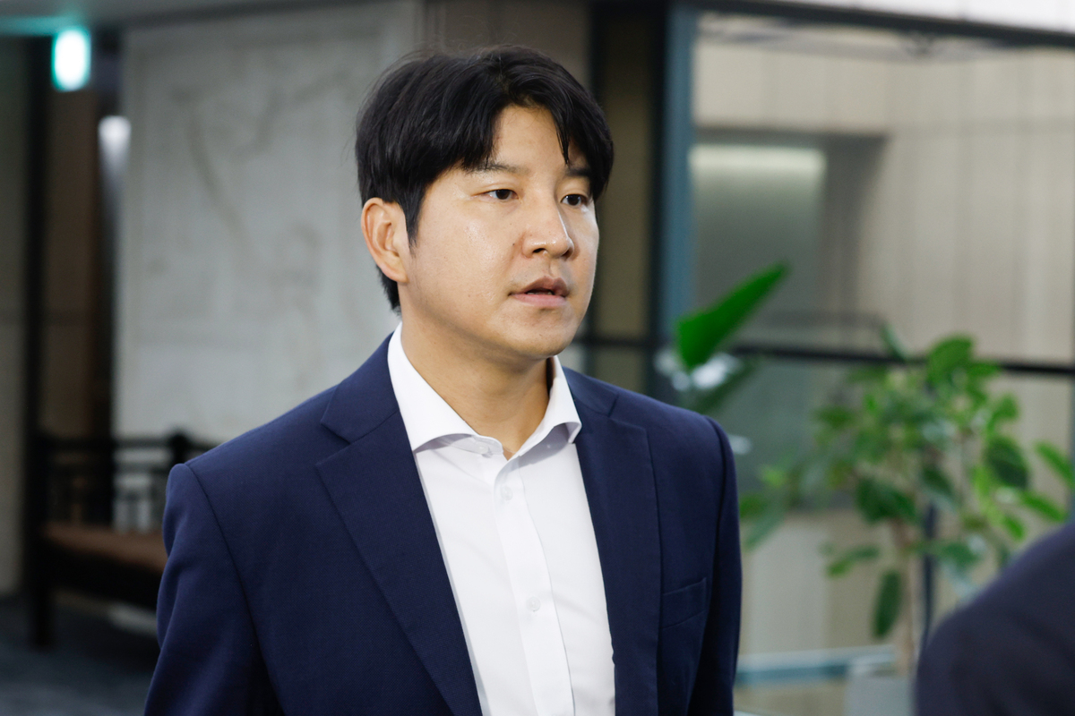 [SW포토] 출범식 참석하는 박주호 해설위원