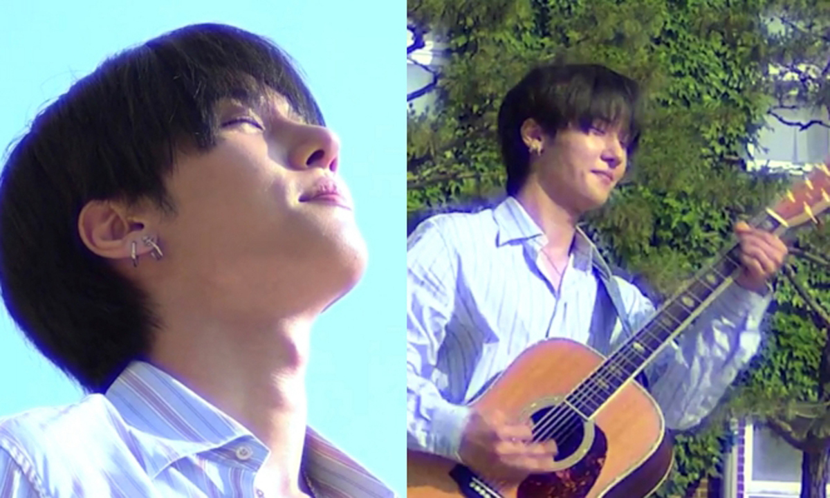 캐치더영 기훈, 'BLUE'에 담은 청춘 그 자체