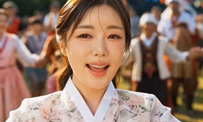 송가인, AI가 만든 뮤직비디오로 100만 뷰 돌파