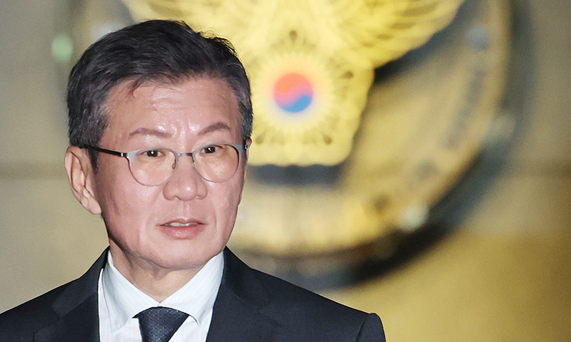 '선임 논란' 정몽규, 11시간 30분 경찰 조사