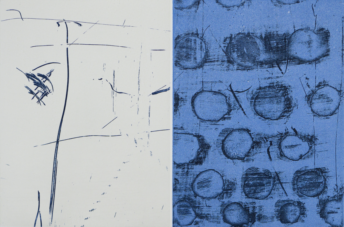 SUNSHOWER- Two Landscapes - 37.5x 53.0 - Etching, Aquatint - 2026 (이종철)