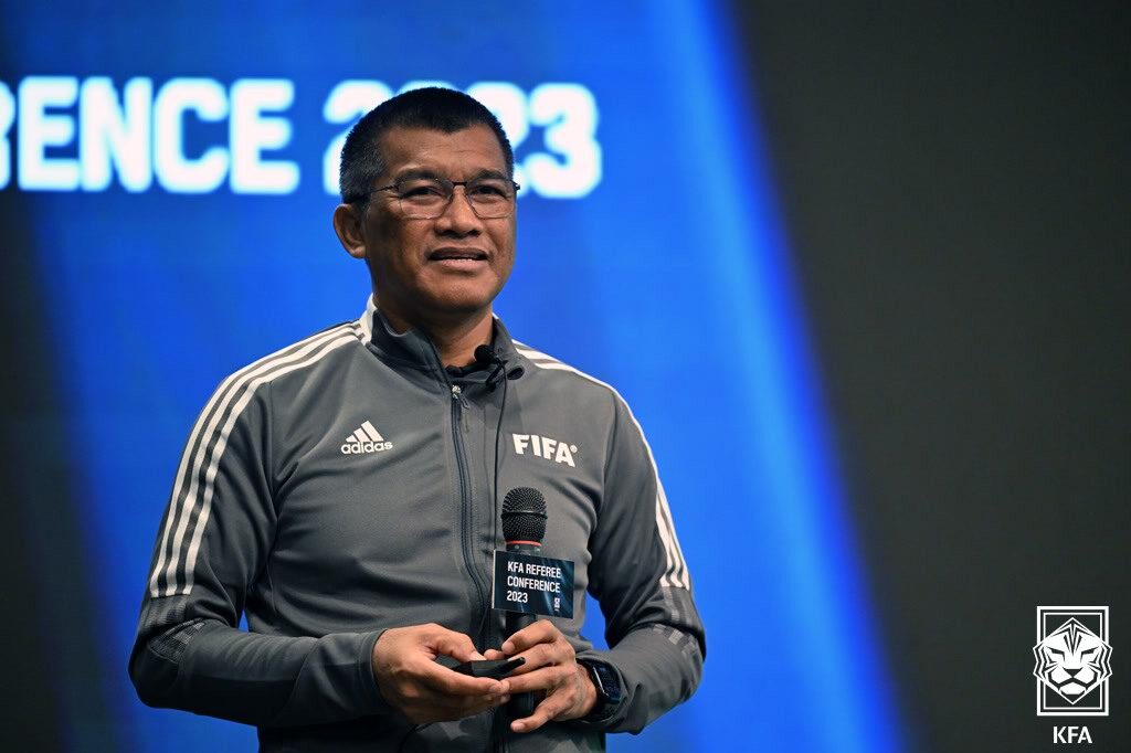 수키딘 빈 모드 살레 FIFA 심판강사. 사진=대한축구협회 제공