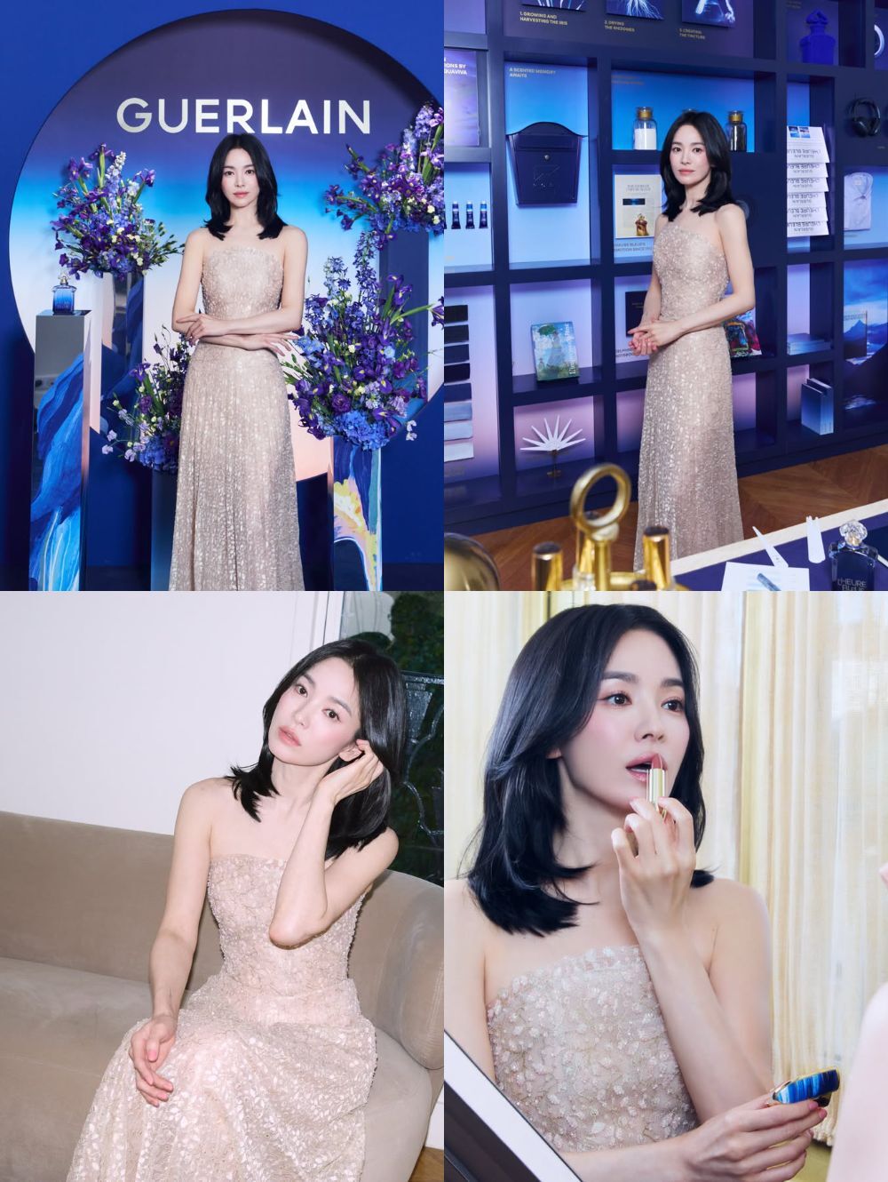 송혜교가 우아한 미모를 인증했다. 출처=송혜교 SNS